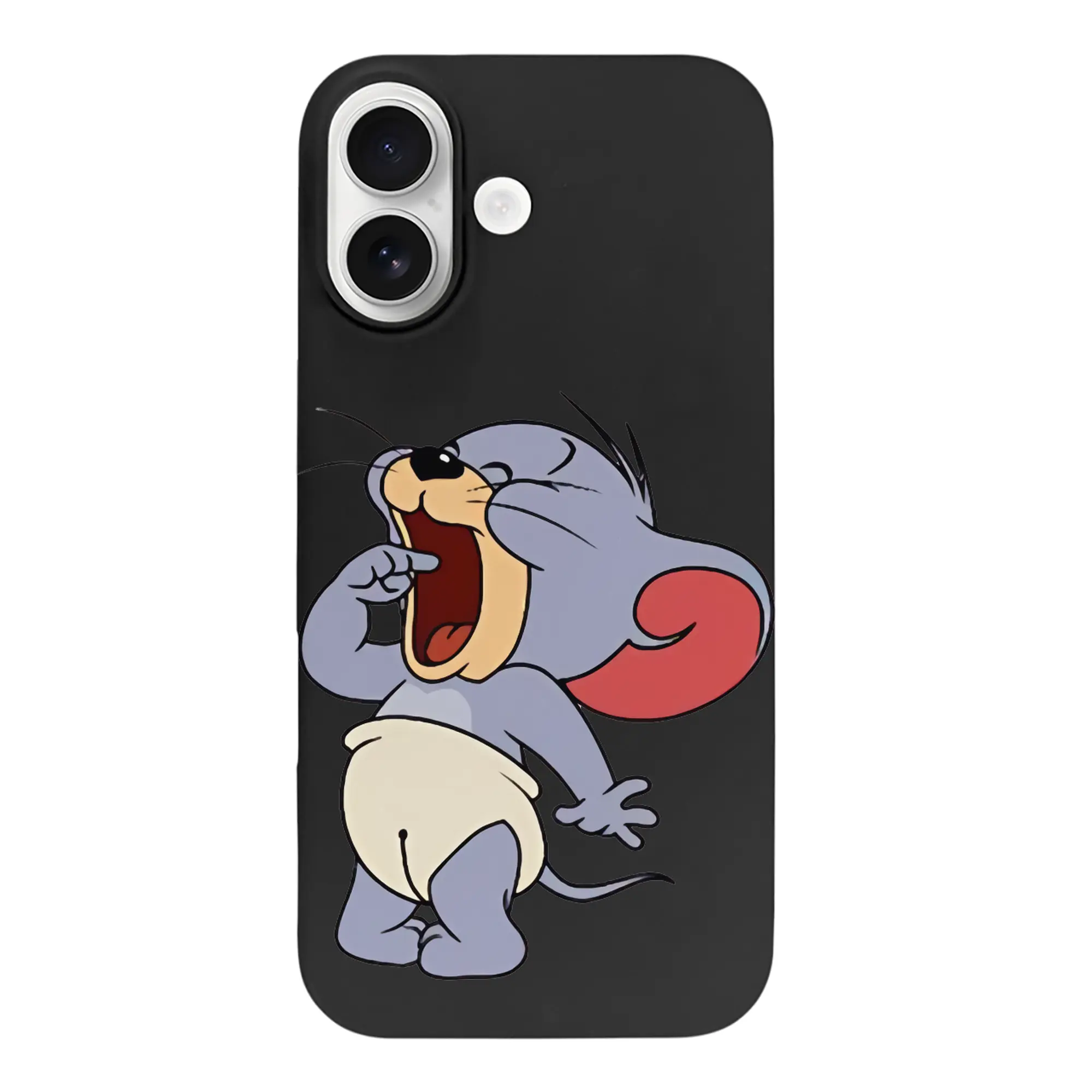 トムとジェリー グッズ タフィー - iPhone 17 シリーズ シリコンケース 薄型 耐衝撃 指紋防止 ソフトタッチカバー 精密フィット 傷防止 保護ケース iPhone 17/17 Air/17 Pro/17 Pro Max 対応